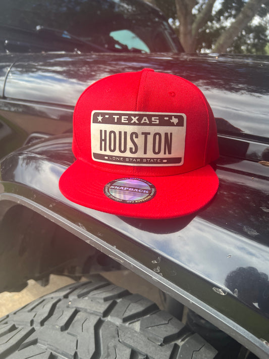 Houston Texas Plate Hat